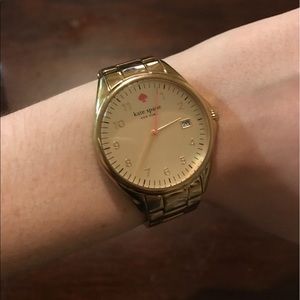 Gold Kate Spade watch